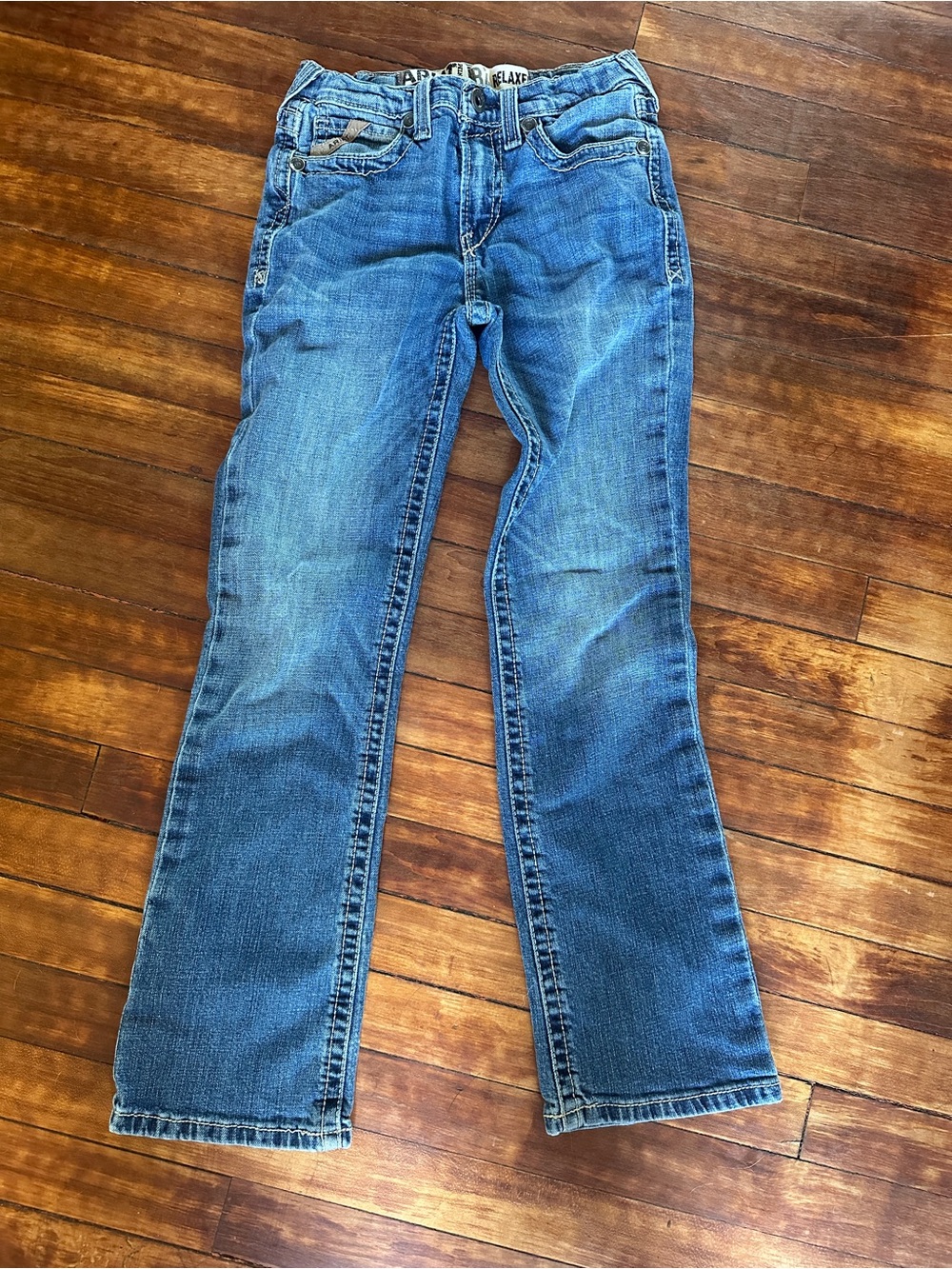 Ariat Blue Denim Relaxed Fit Jeans